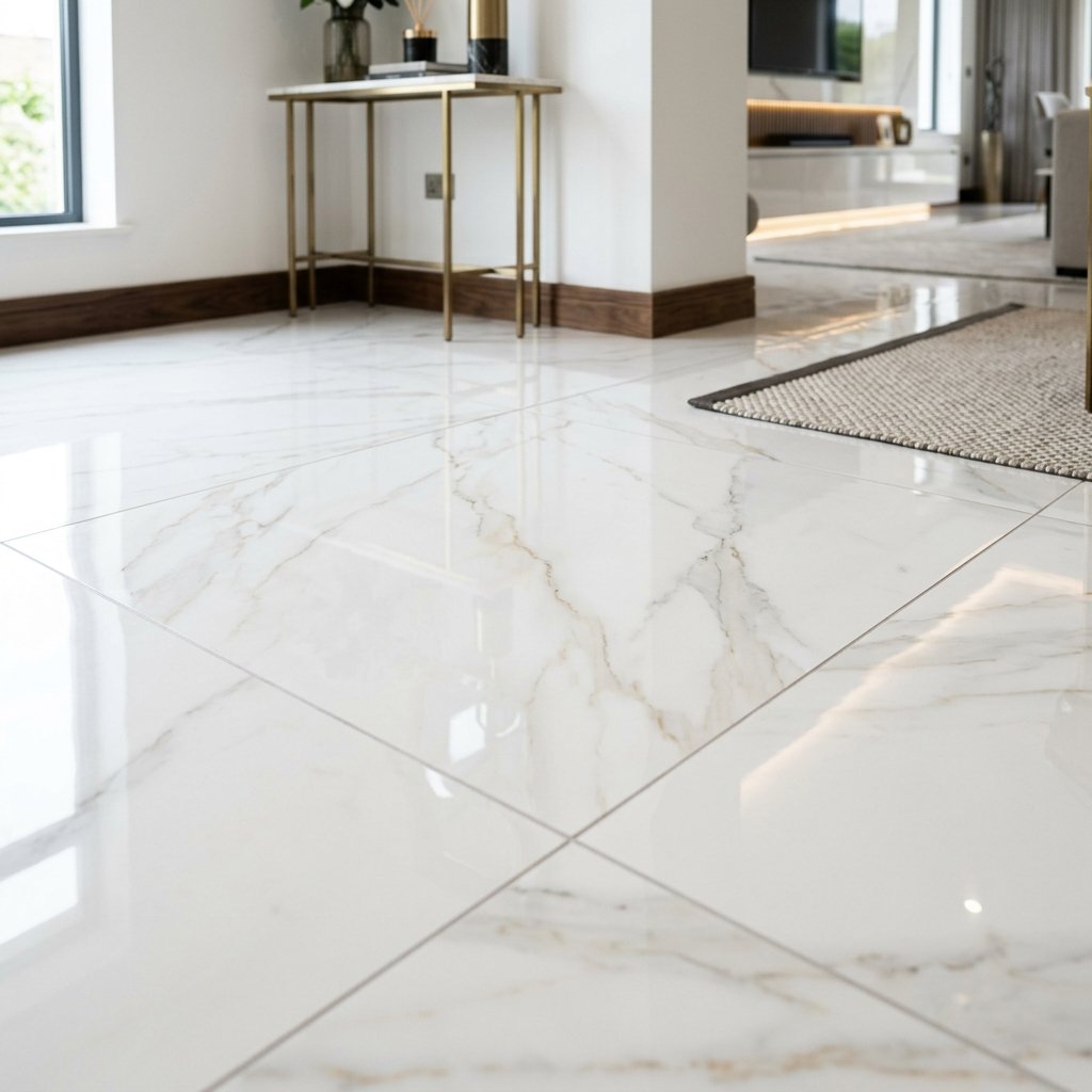 Polished Vitrified Floor Tiles